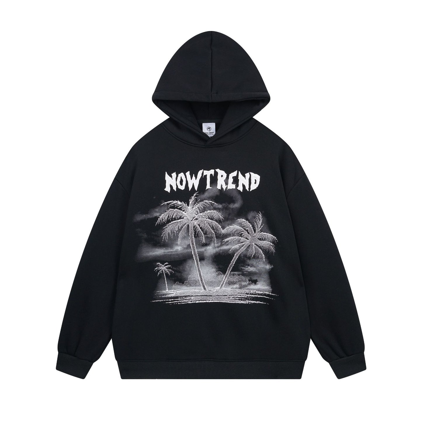 Retro Polar Fleece Hooded Sweater