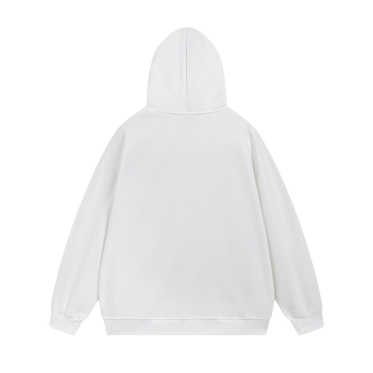 Retro Polar Fleece Hooded Sweater